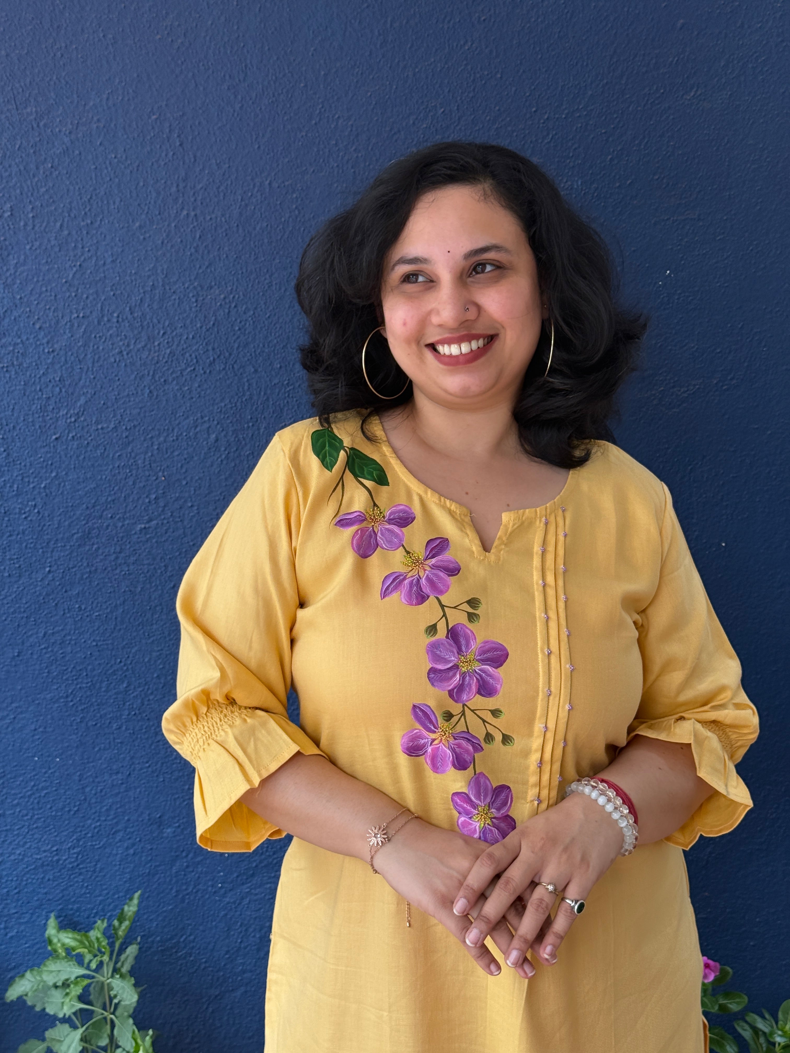 Tamhan Hand-Painted Kurti