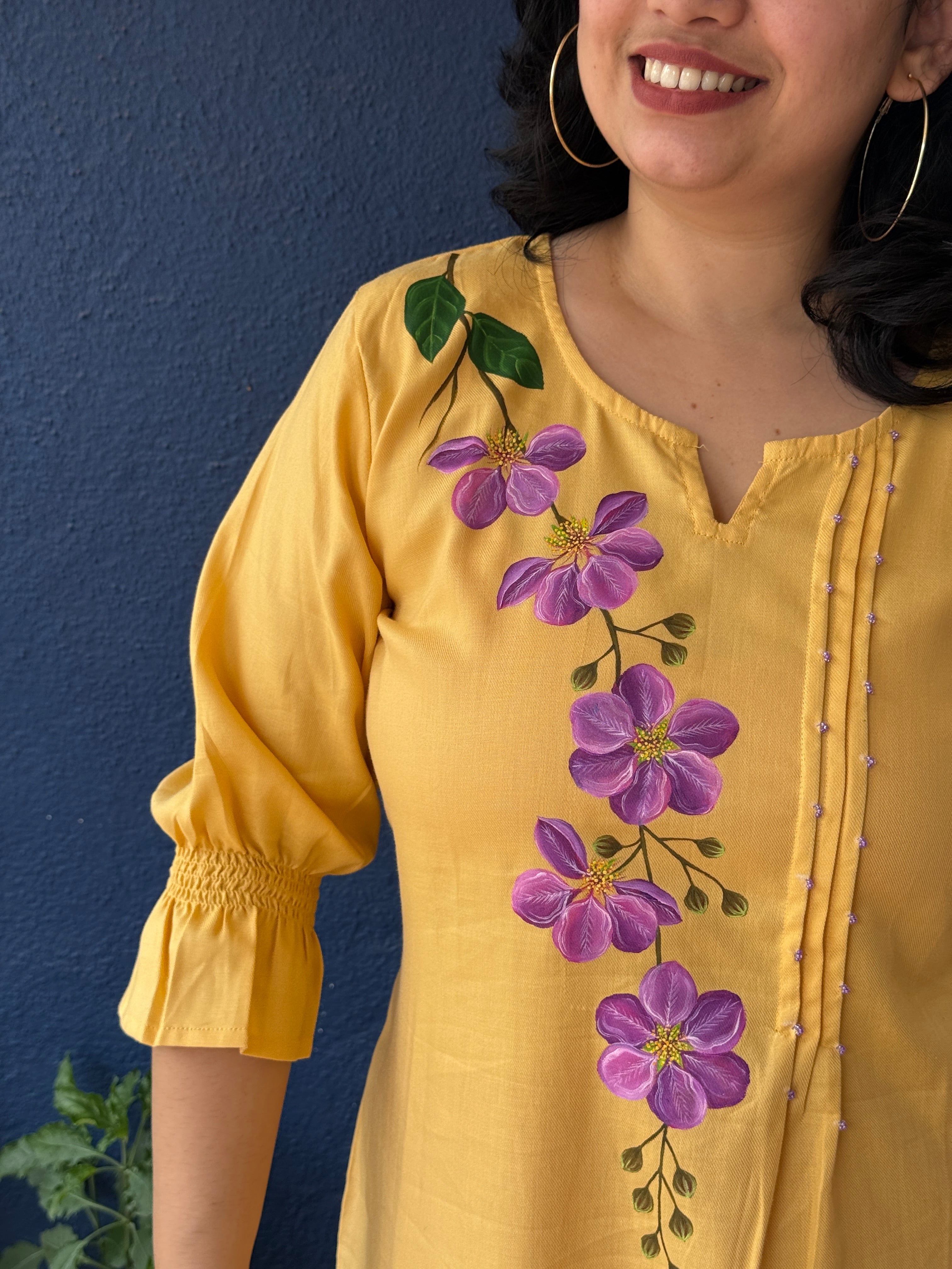 Tamhan Hand-Painted Kurti