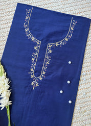 Aaina Moti Kurta Patti Zardosi Work