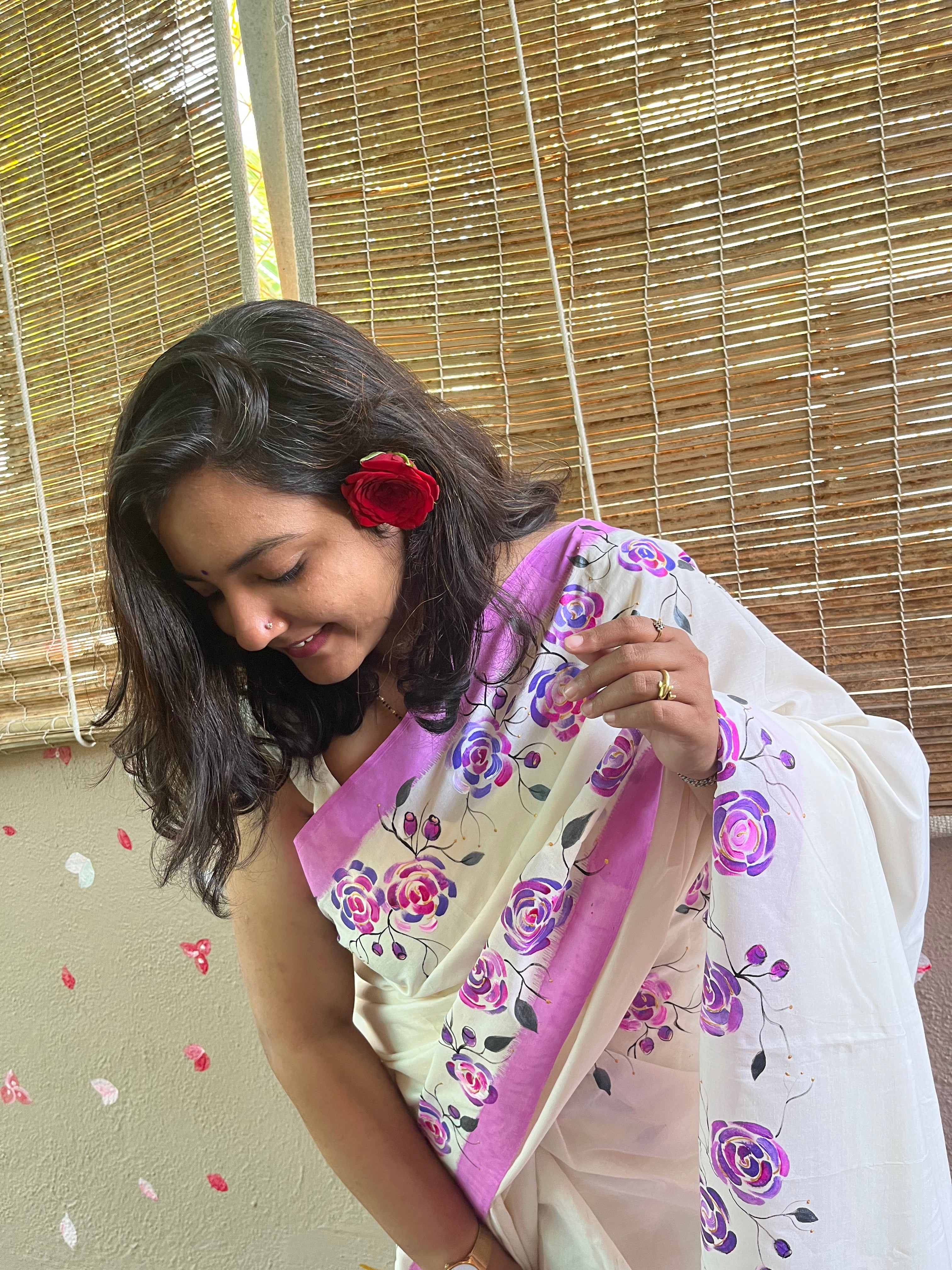 Gulab Saree - Bright Pink