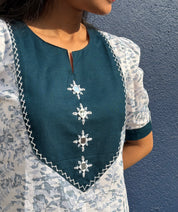 Suman Dhaga - Aaina Kurti