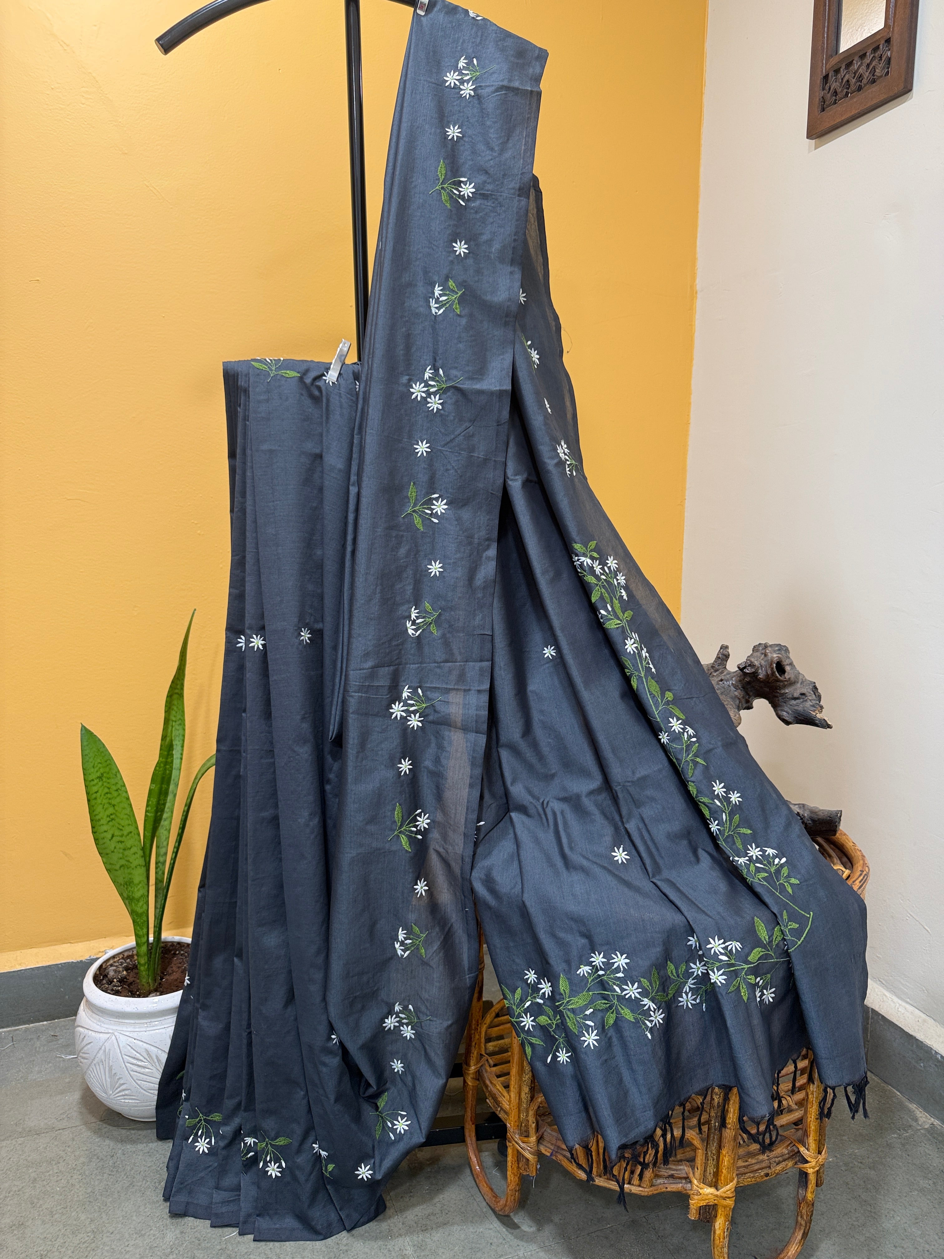 Sayali Saree - Dark Grey
