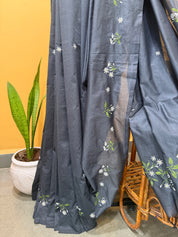 Sayali Saree - Dark Grey