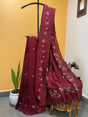 Sayali Saree - Maroon