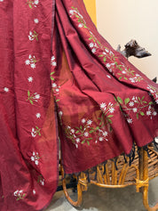 Sayali Saree - Maroon