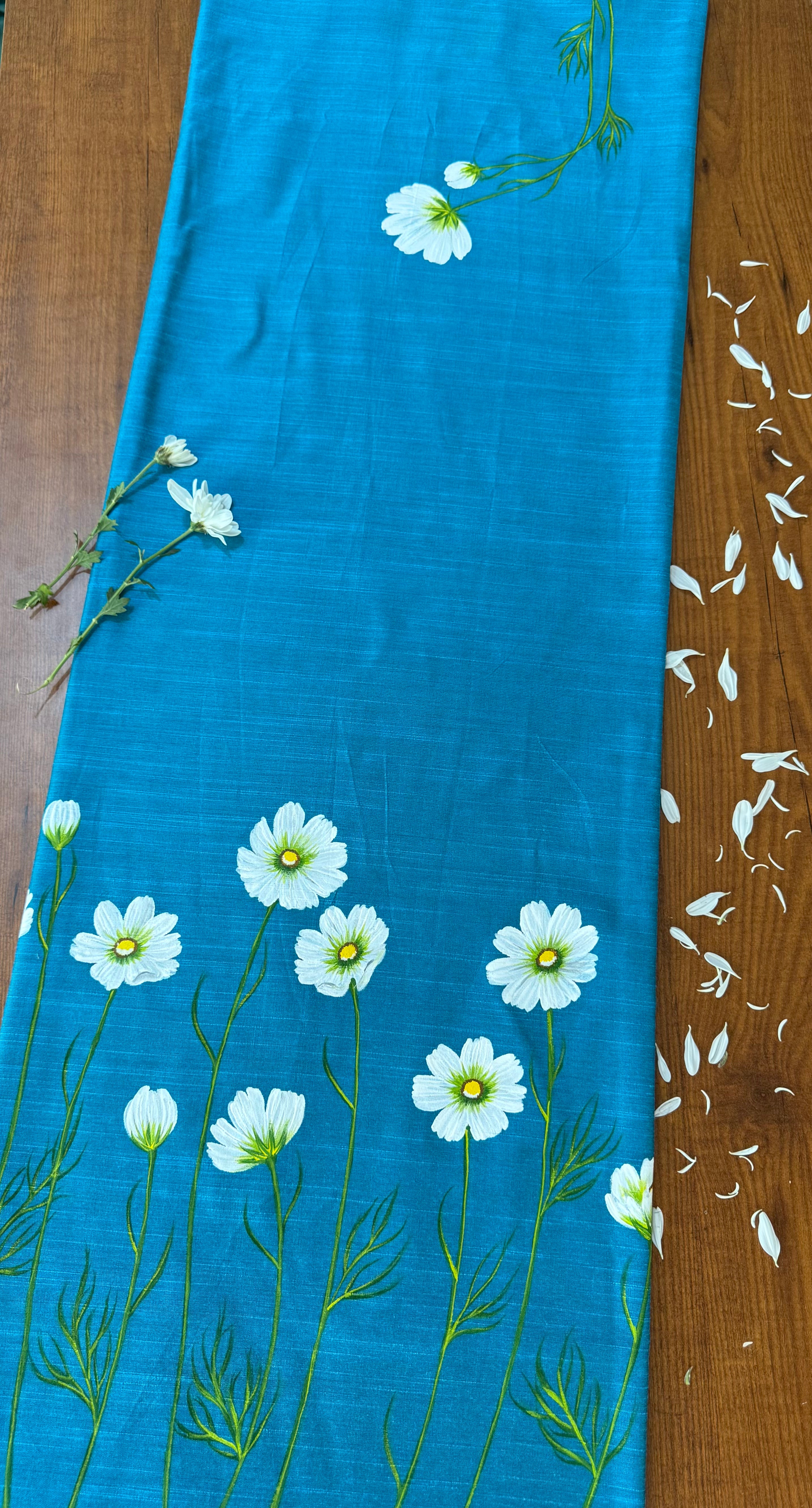 Cosmos Kurti material