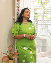 Daisy Hand Painted Kurti