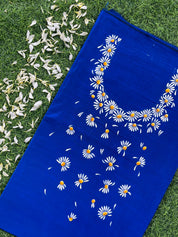 Small-Daisy Kurti Material