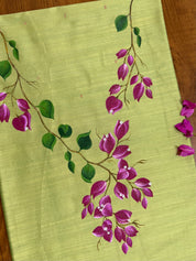 Bougainvillea Kurti Material