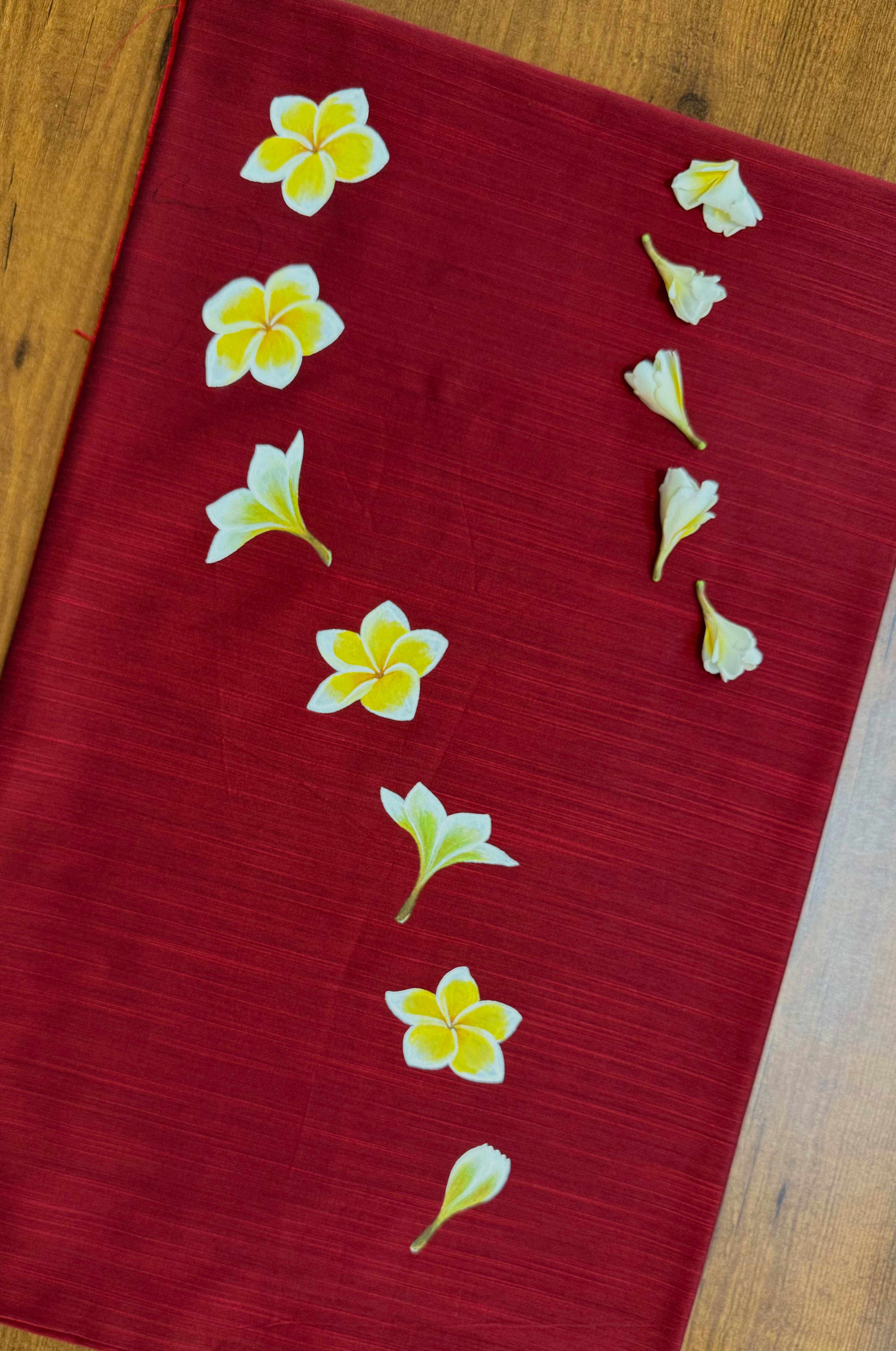 Pandhra Chafa Kurti Material