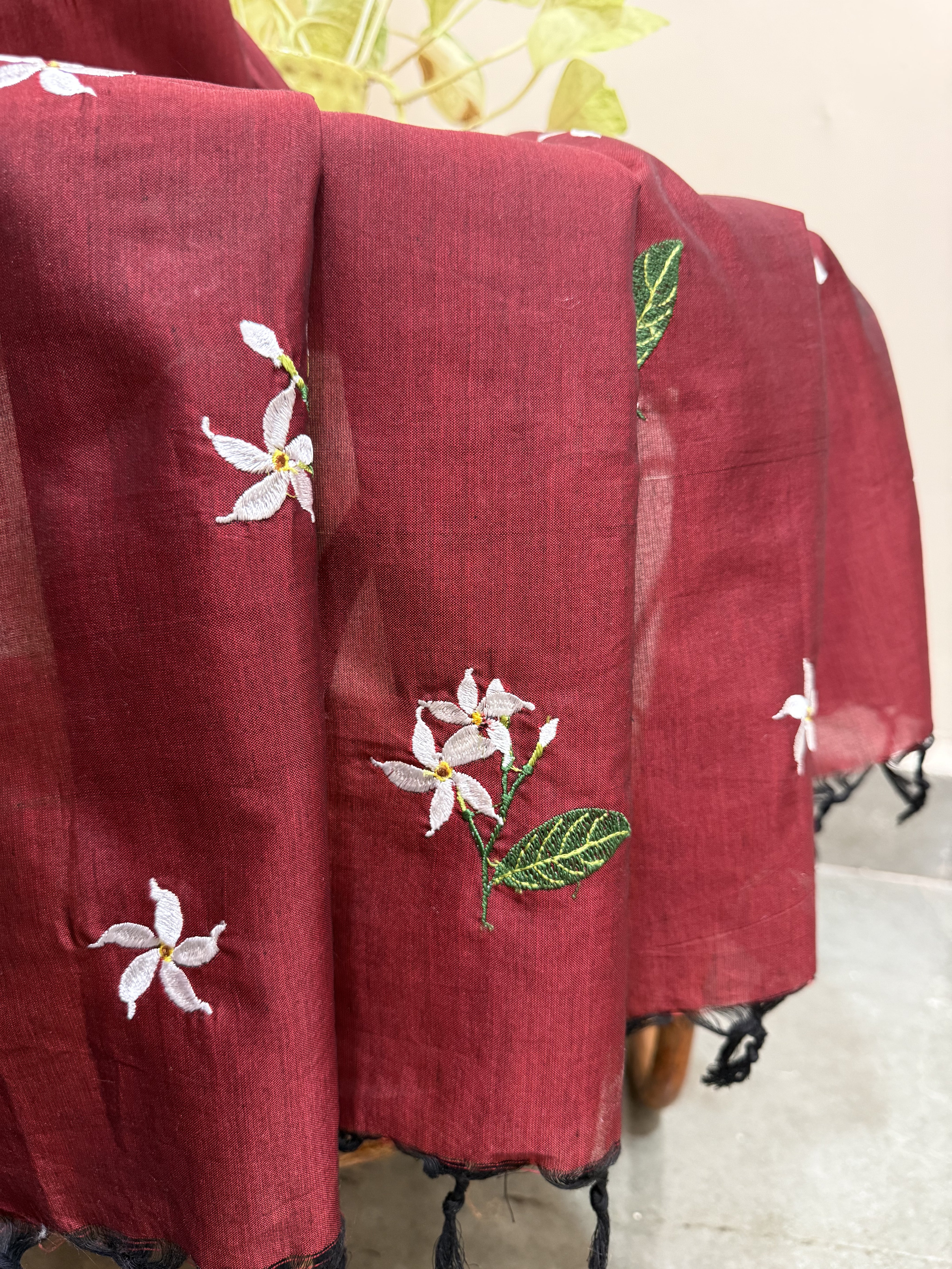 Tagar Sarees - Maroon