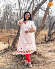 Rangaparna Hand-Painted Kurti