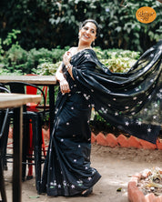 Tagar Sarees - Black