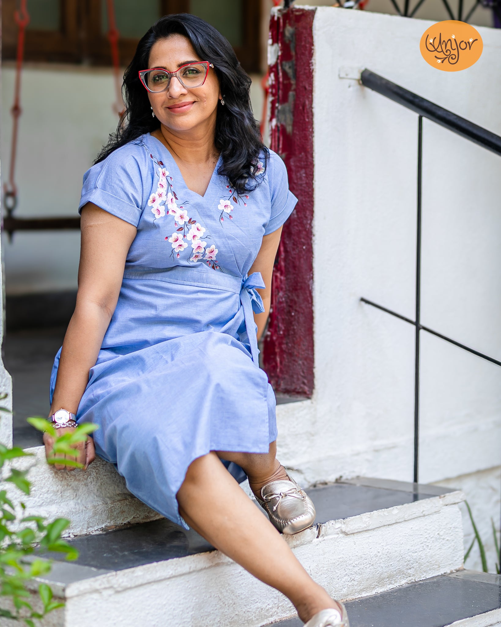 Cherry Blossom Dress Anjor by Janhavi Cherry Blossom Dress Anjor by Janhavi