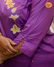Pandhra Chafa Barabandi Style Kurti