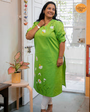 Daisy Hand Painted Kurti