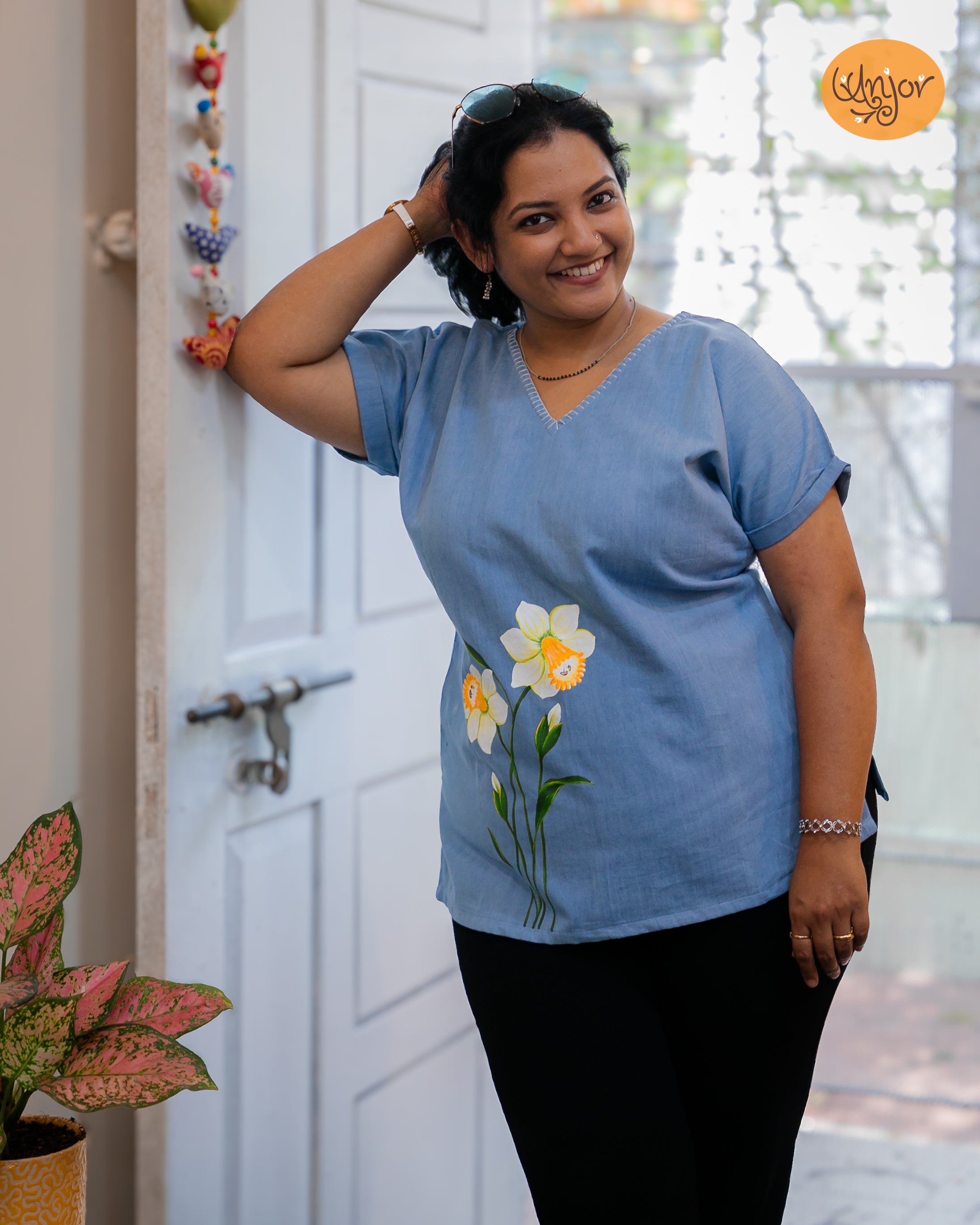 Daffodils Short Top
