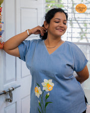 Daffodils Short Top