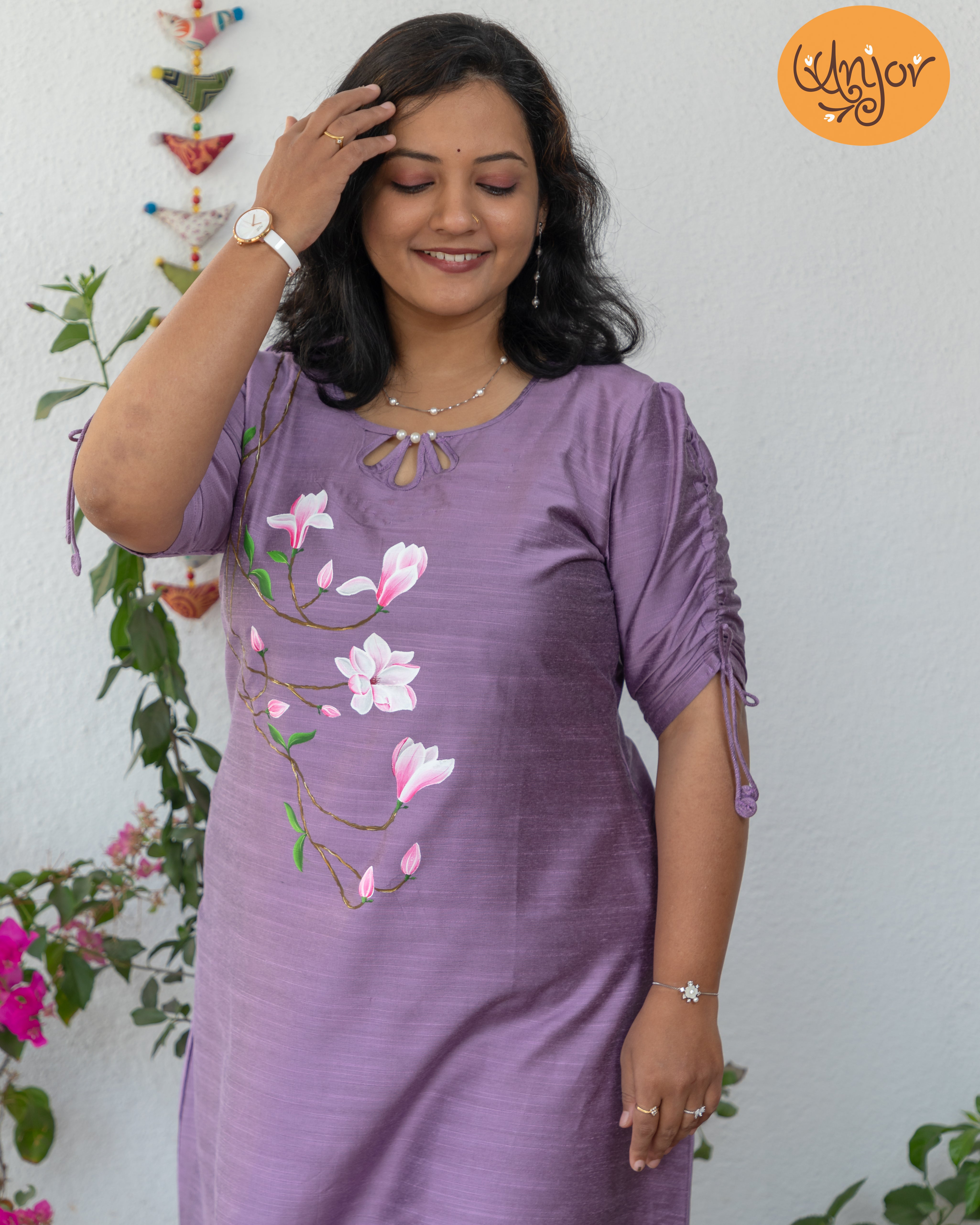 Magnolia Kurti Material