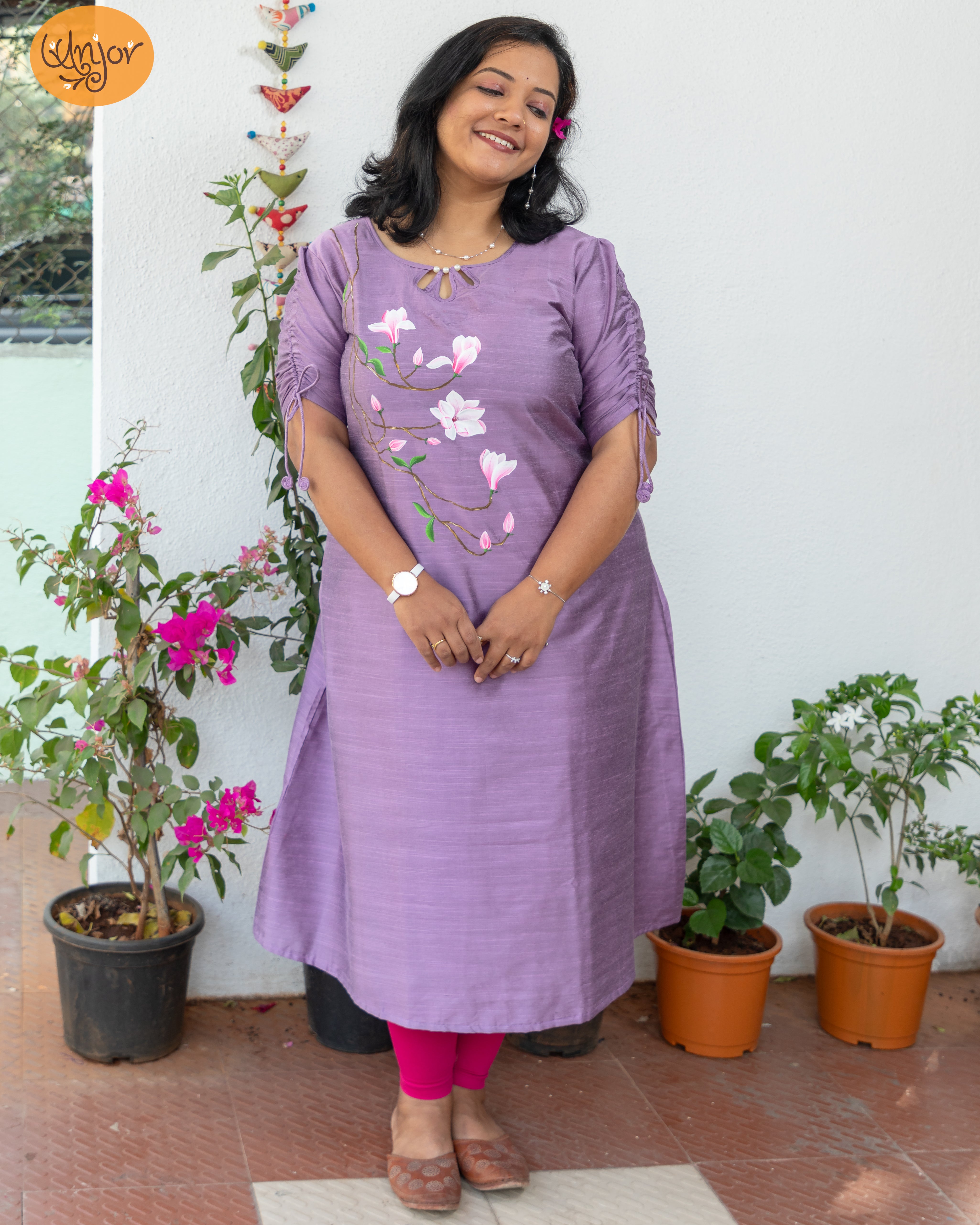 Magnolia Kurti Material