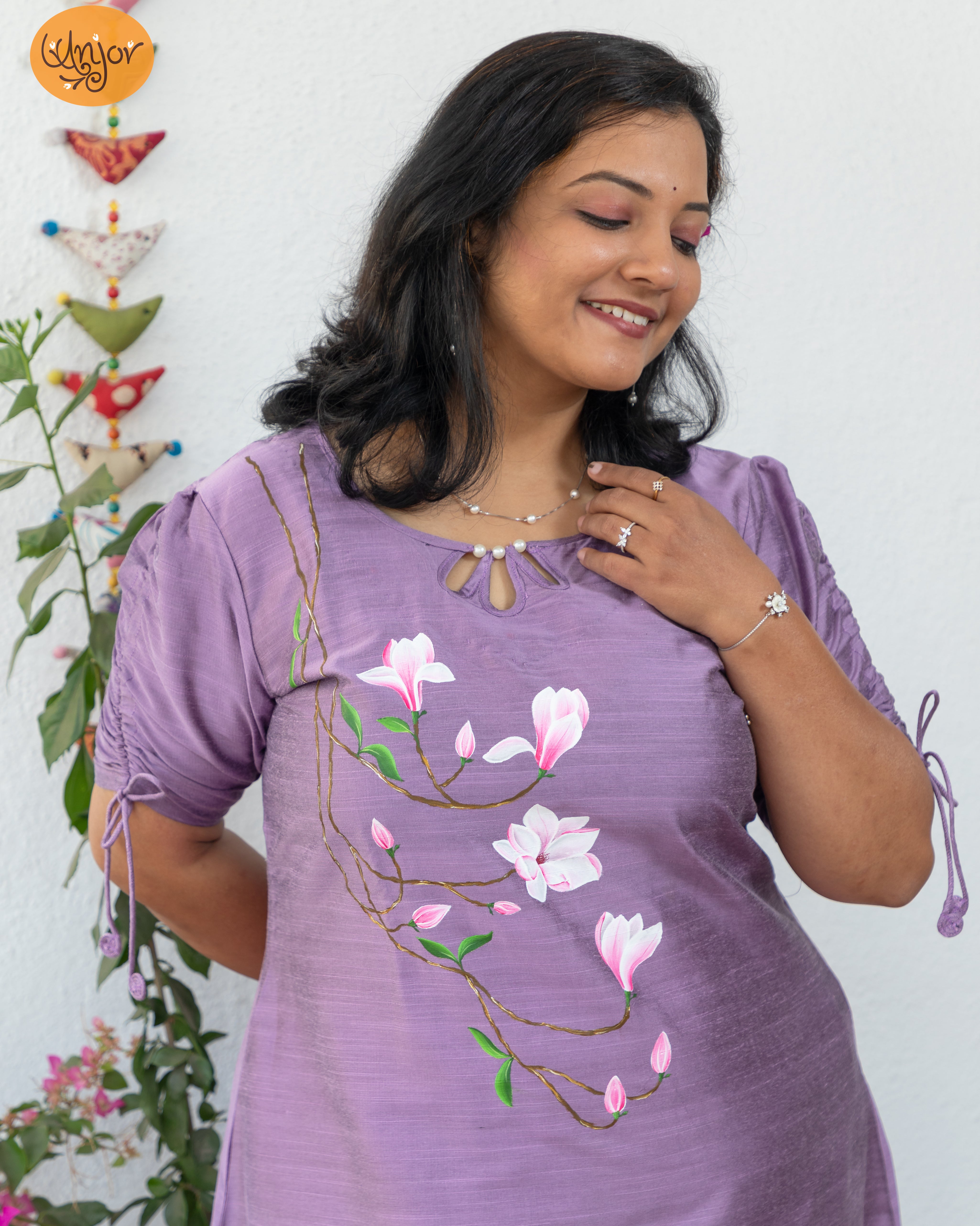 Magnolia Kurti Material