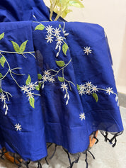 Jui Saree - Navy Blue