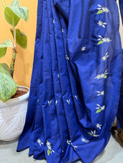 Jui Saree - Navy Blue