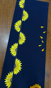 Long - Design Sunflower Kurti Material