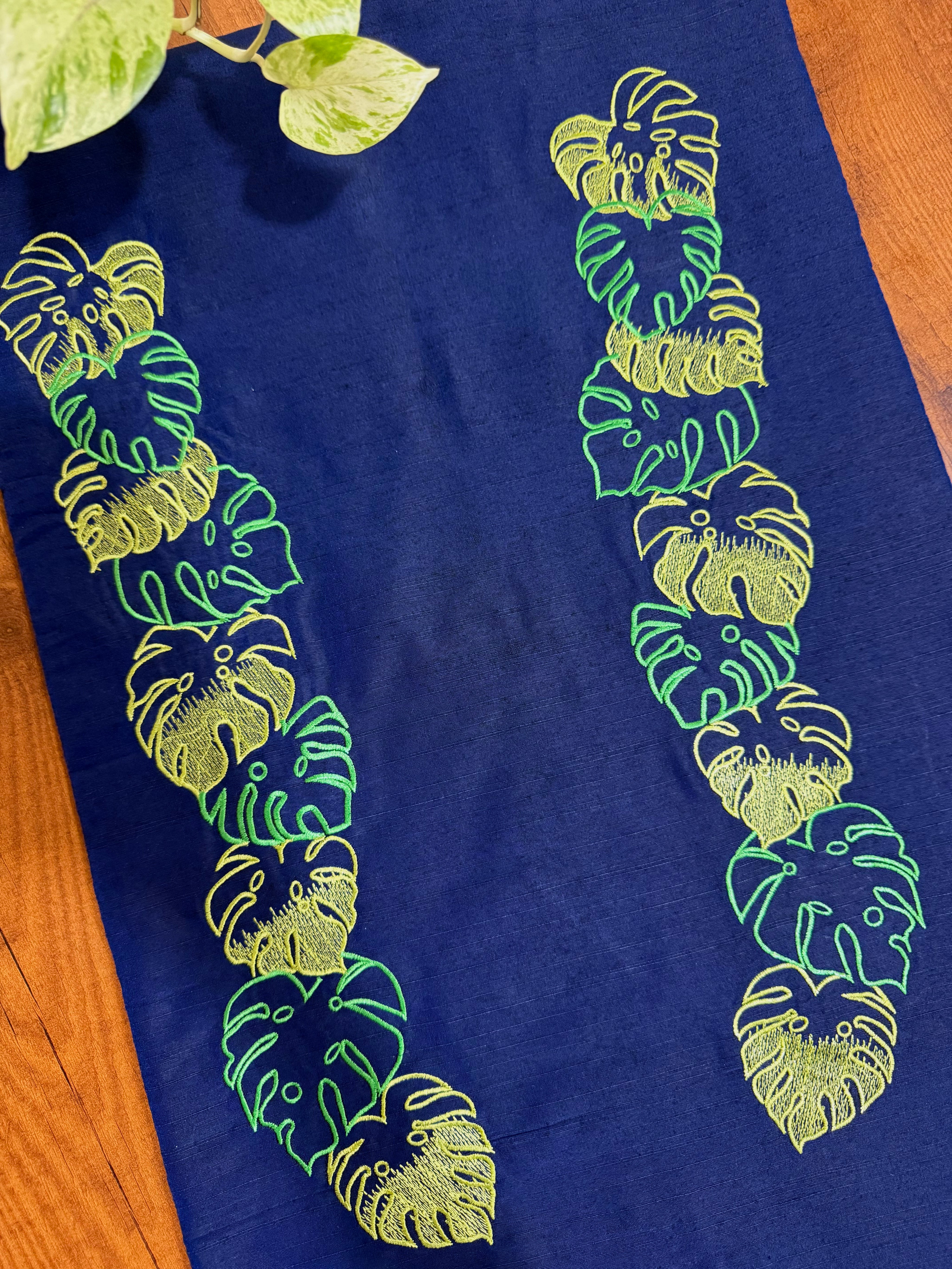 Monstera Leaves Kurti Materials