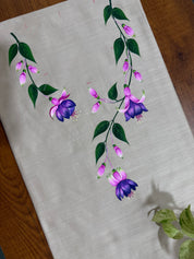 Fuchsia Kurti Material