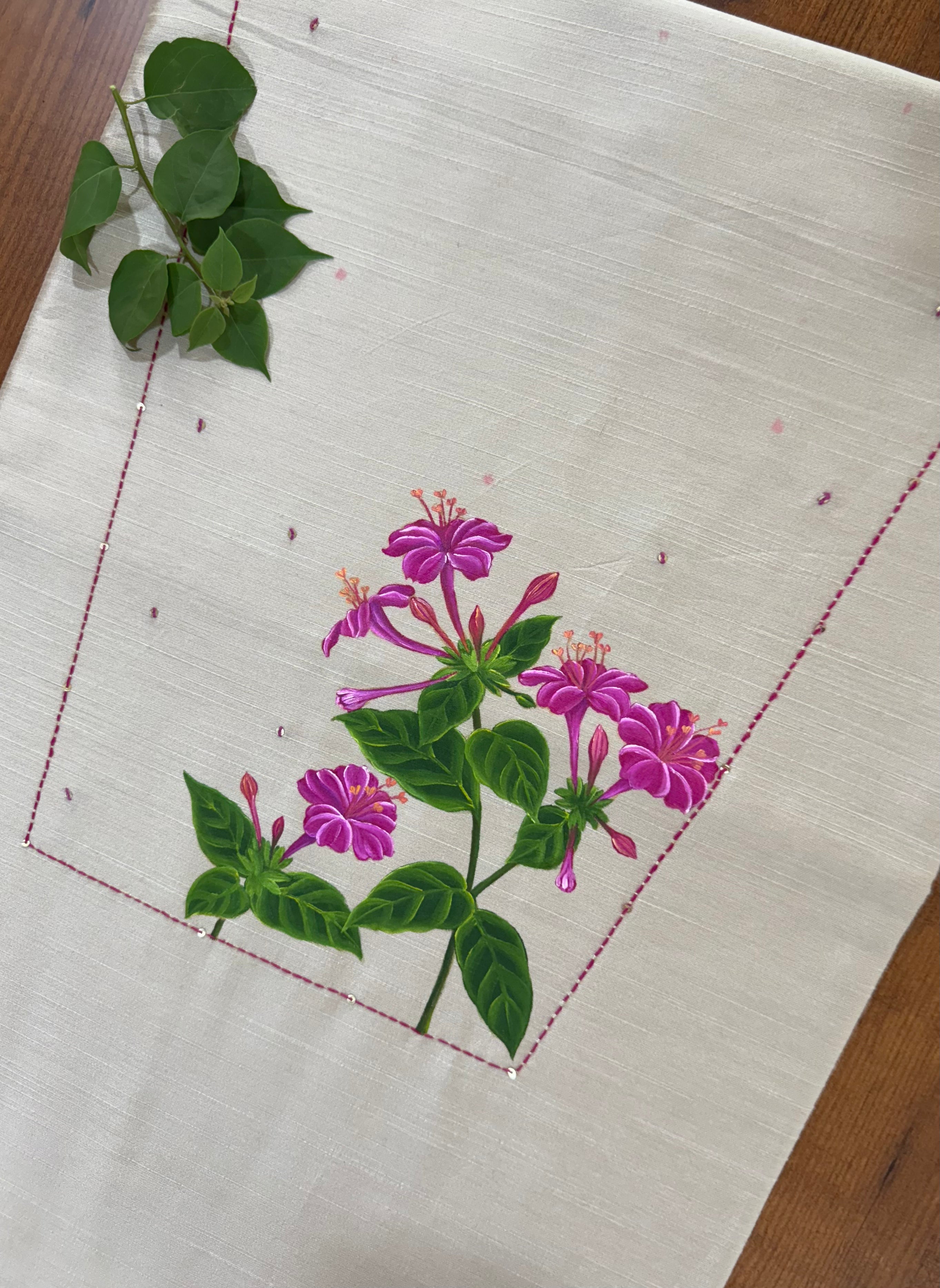 Gulbakshi Kurti Material