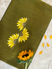 Short-Design Sunflower Kurti Material