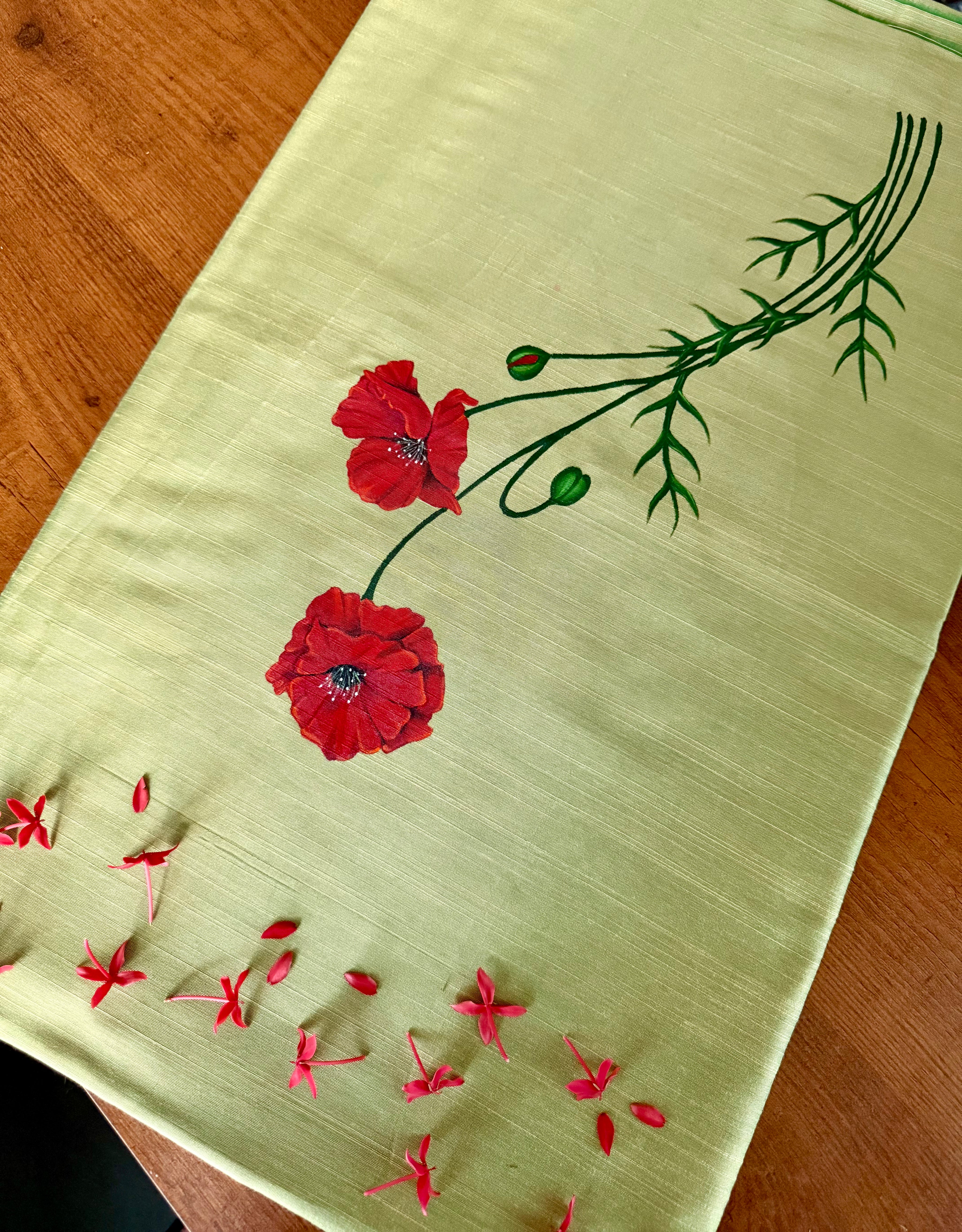 Poppy Kurti Material