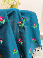 Sadafuli Saree - Rama Green