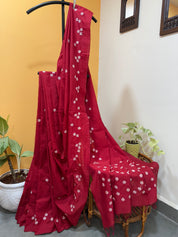 Parijaat Saree - Red