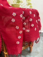 Parijaat Saree - Red