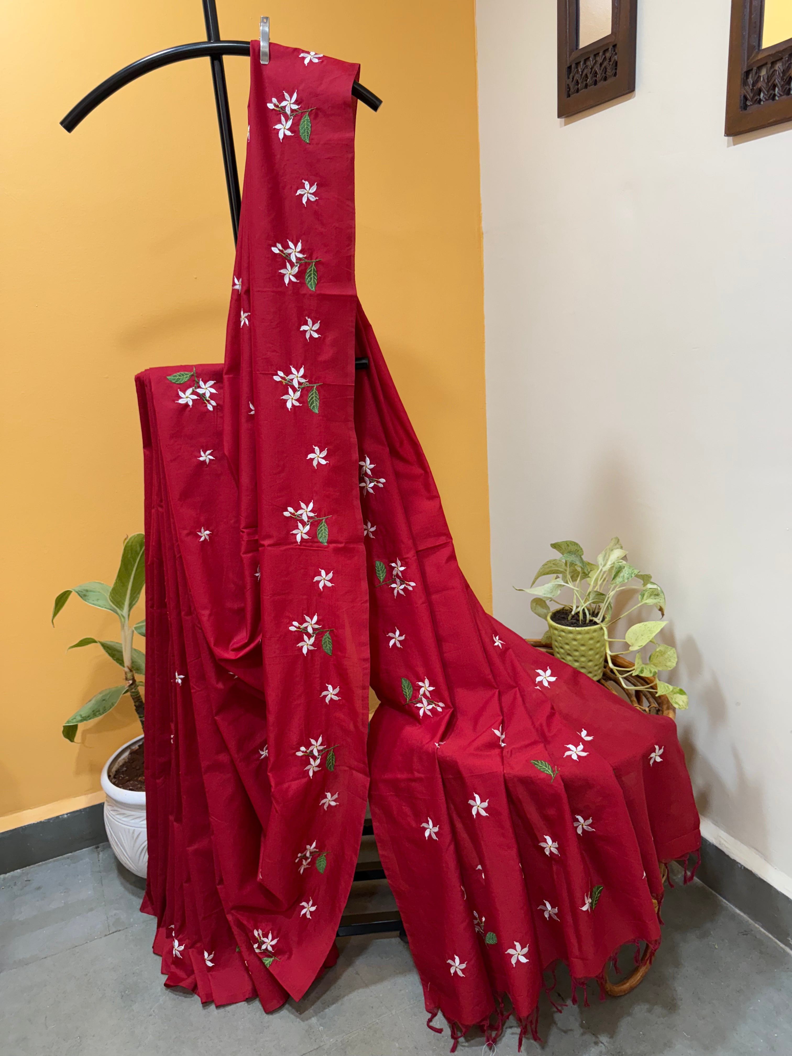 Tagar Sarees - Red