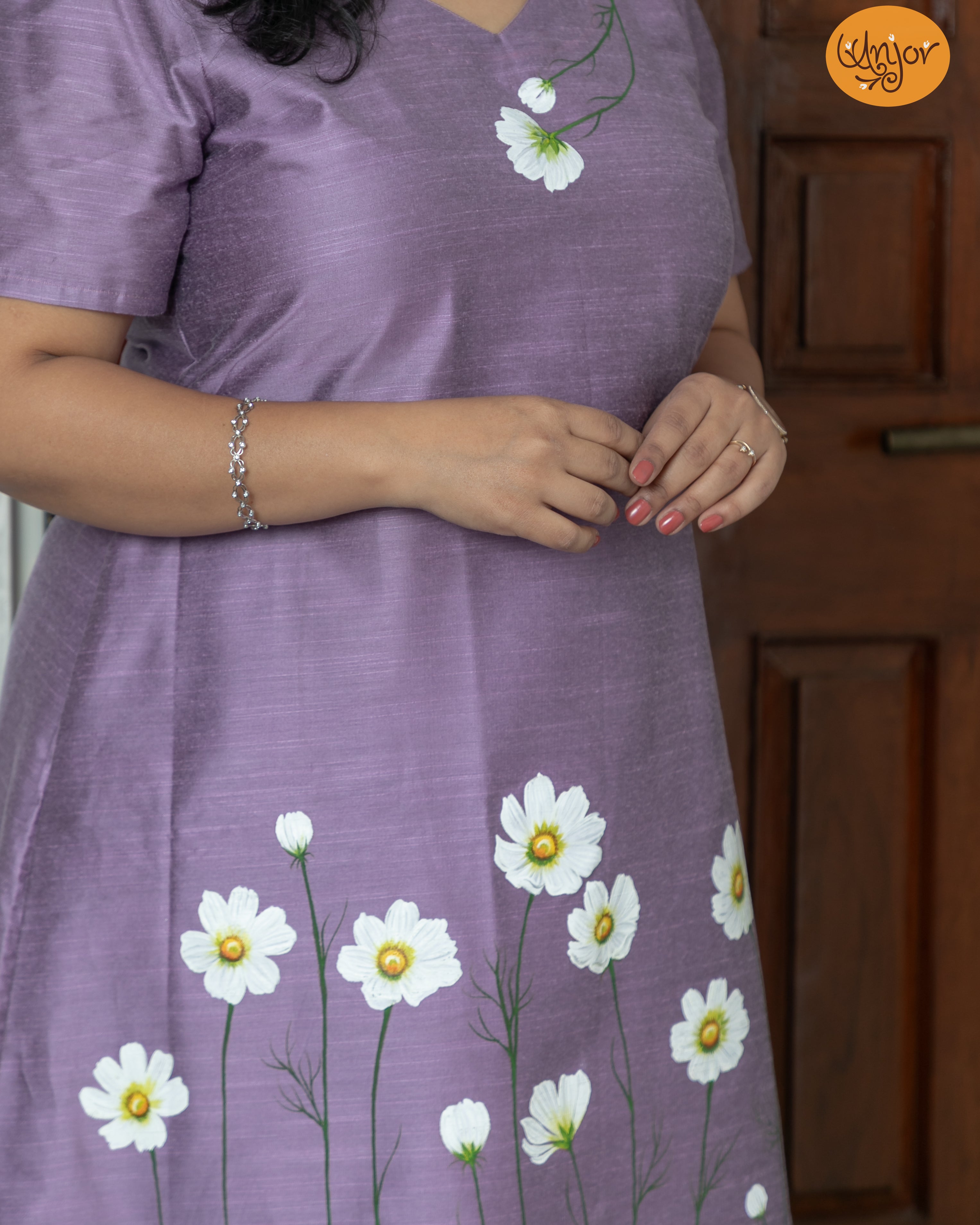 Cosmos Kurti material