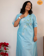 Ranphool Kurti Material