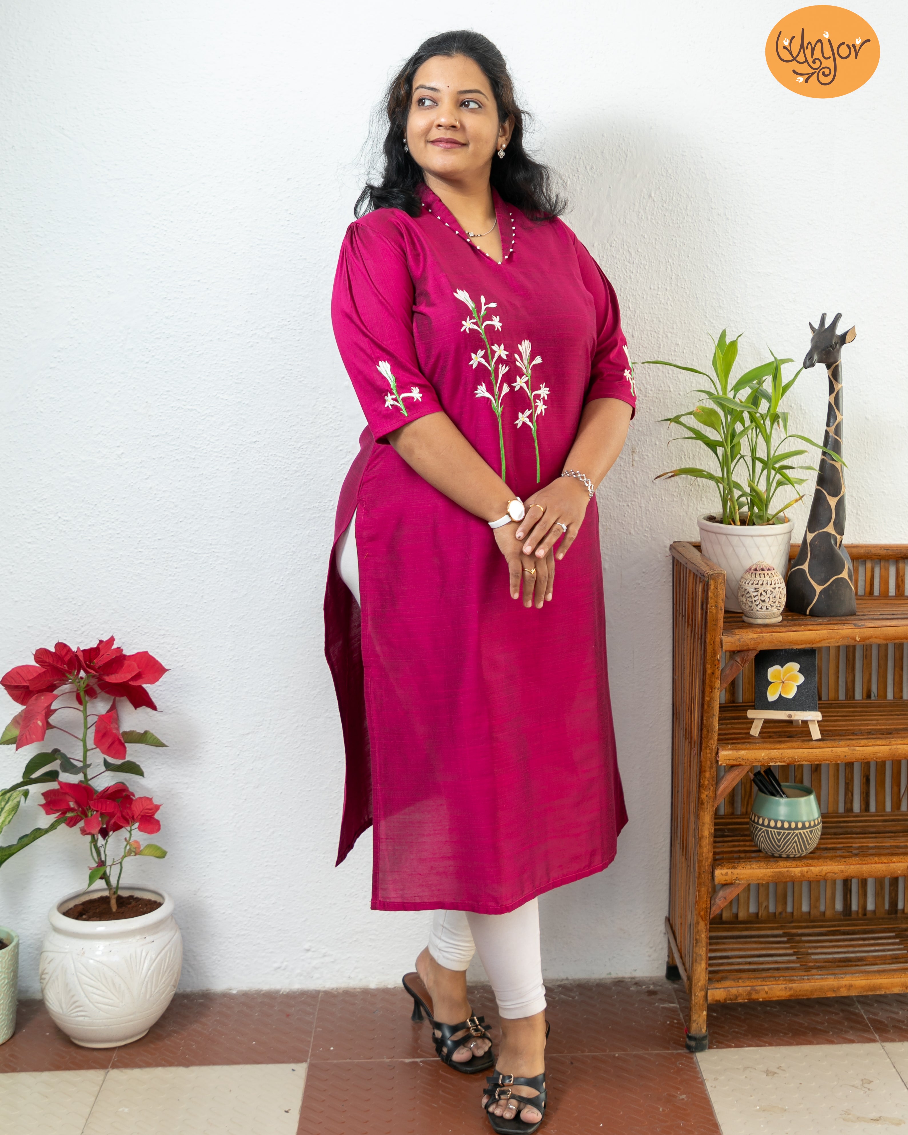 Nishigandha Kurti Material