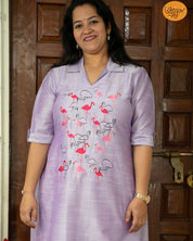 Flamingo Kurti Material