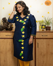 Long Design Sonchafa Kurti Material