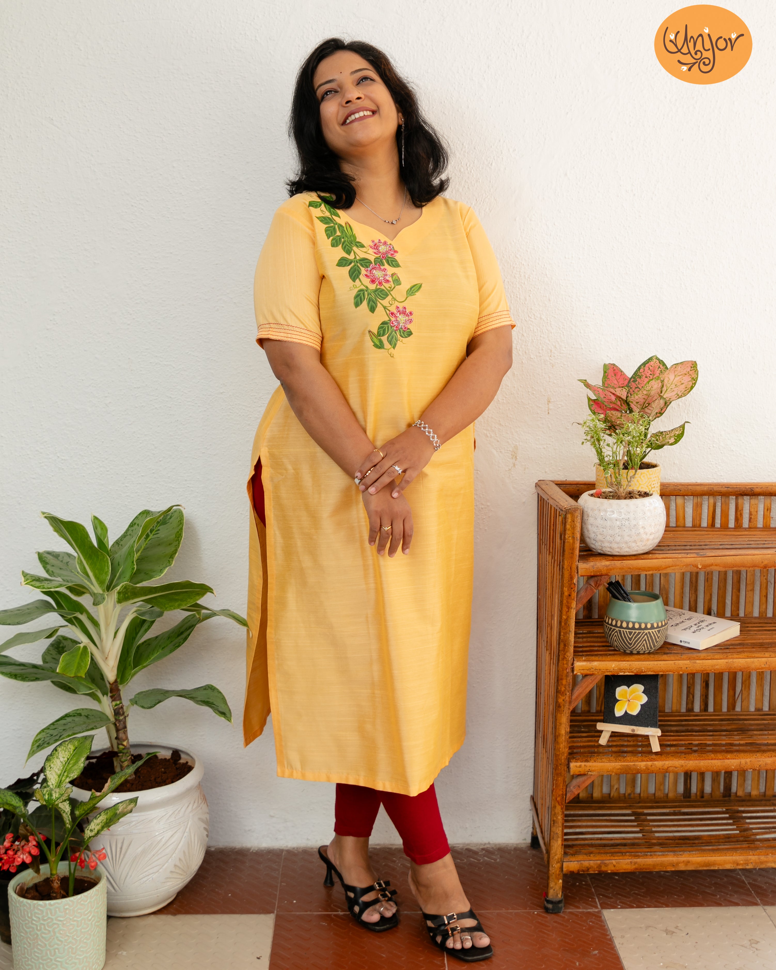 Krushna Kamal Kurti Material