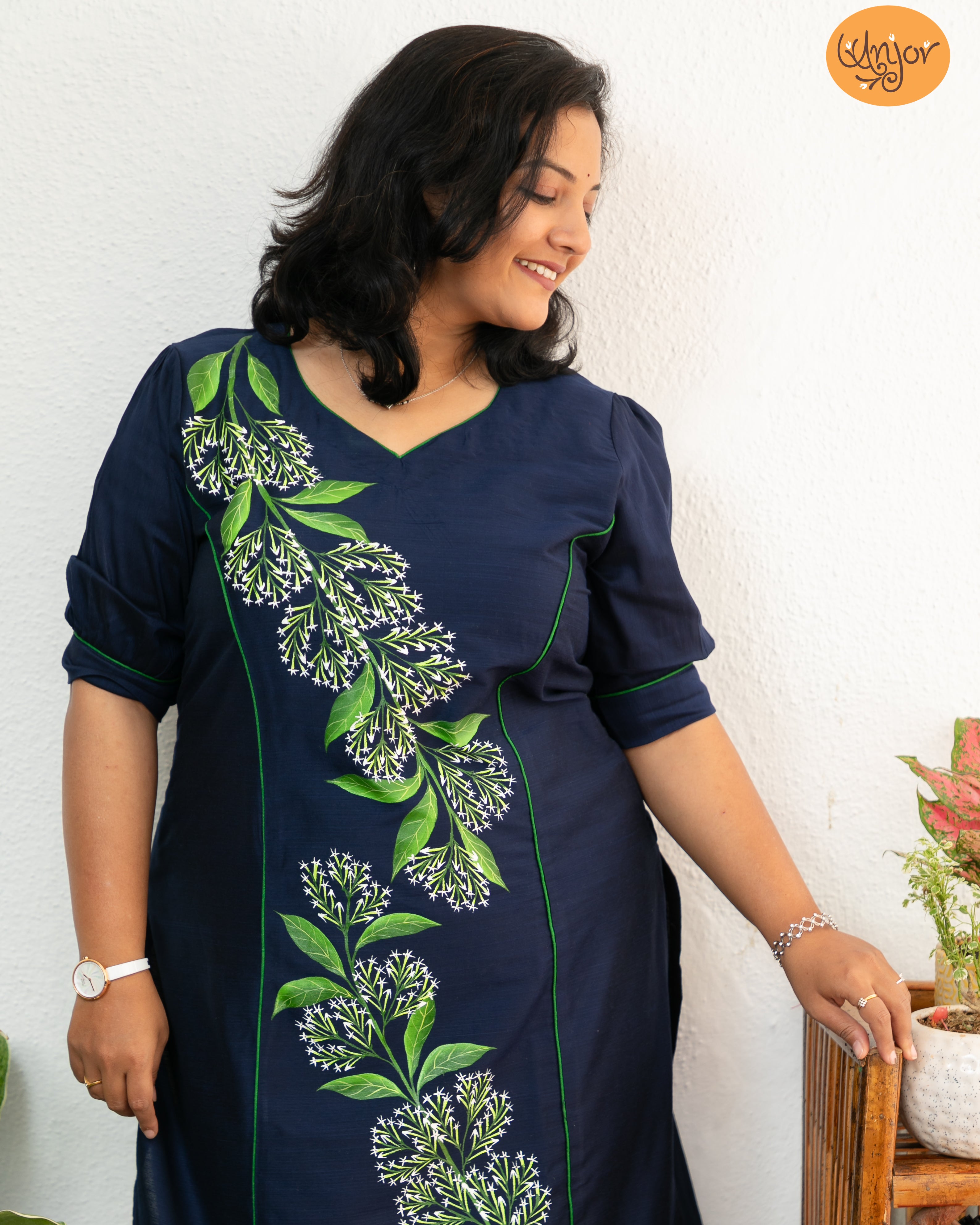 Ratrani Kurti Material (Night Blooming Jasmine)
