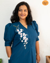 Cherry Blossom A- Line Dress