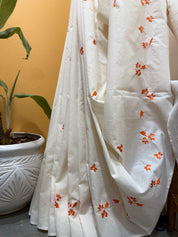 Aboli Saree - White