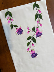 Fuchsia Kurti Material
