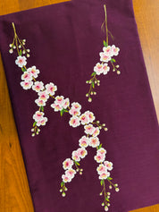 Cherry Blossom Kurti Material